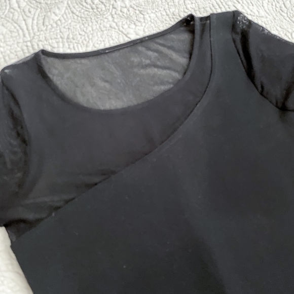 Sheer Sleeved Mini Dress - Picture 3 of 4